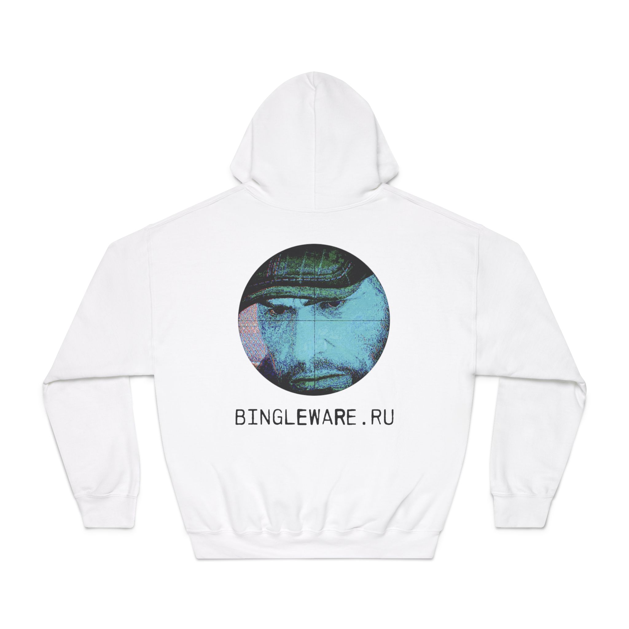 Unisex DryBlend® Hooded Sweatshirt - Image 2